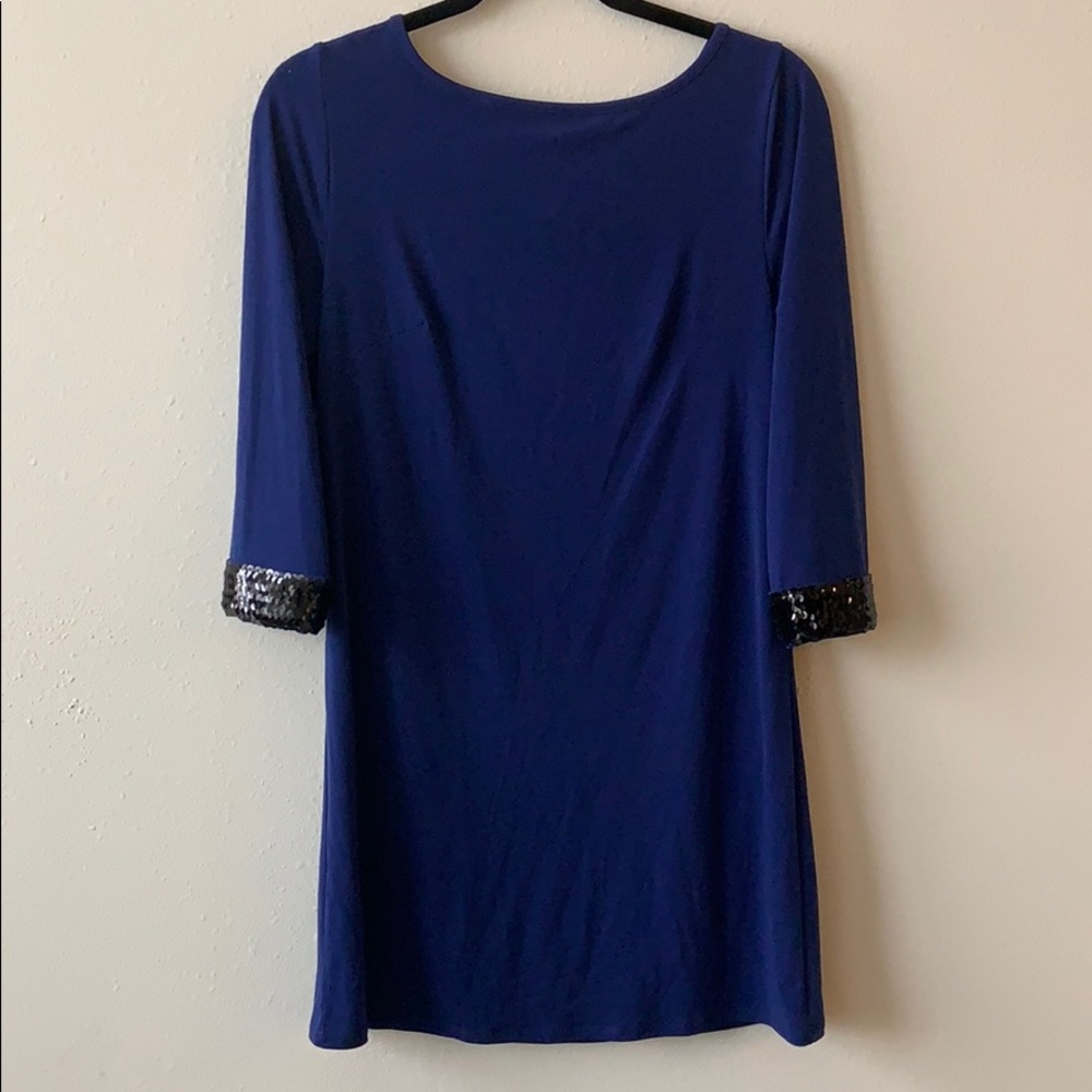 Laundry Blue Sequin dress